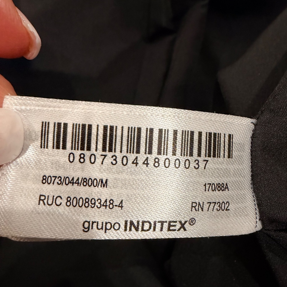 Zara Hooded Combination Coat with removable hood - Picture 6 of 11